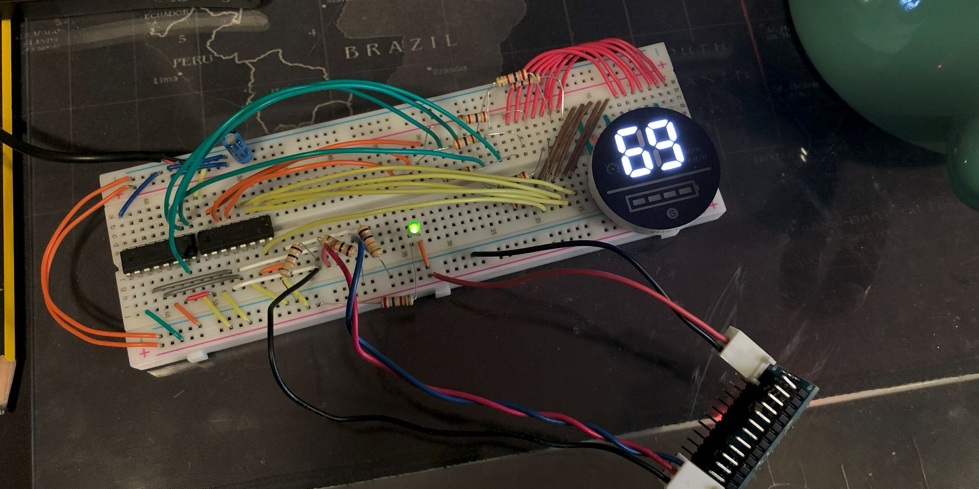 Shift Register Arduino segment display